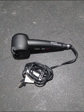 BaBylissPRO Titanium Black Auto Hair Curler